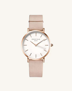 Rosefield Watch - West Village Soft Pink