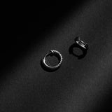 Najo - Dualis Mens Oxidised Earring