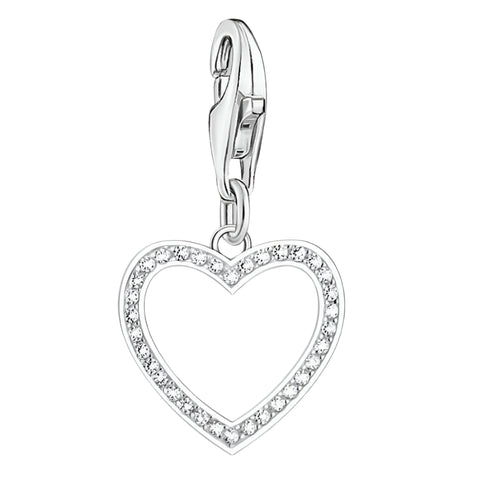 Thomas Sabo -  Open Heart Charm CZ