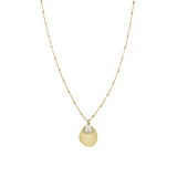 Rosefield Jewellery - Shell & Pearl necklace Gold