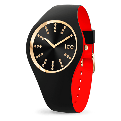 Ice - Cosmos Black Golden Medium Watch