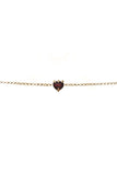 Stolen Girlfriends Club - Talon Bracelet Garnet - Gold Plated