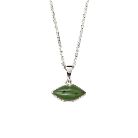 Nick Von K - Pounamu Sweet Talk Charm Pendant in Sterling Silver