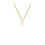 Brent Weatherall - 9ct Yellow Gold Initial Letter Chain Necklace