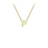 Brent Weatherall - 9ct Yellow Gold Initial Letter Chain Necklace