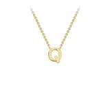 Brent Weatherall - 9ct Yellow Gold Initial Letter Chain Necklace