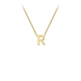 Brent Weatherall - 9ct Yellow Gold Initial Letter Chain Necklace