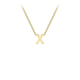 Brent Weatherall - 9ct Yellow Gold Initial Letter Chain Necklace
