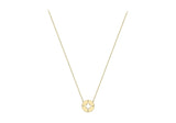Brent Weatherall - 9ct Yellow Gold Compass Pendant 42cm Chain