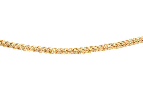 Brent Weatherall - 9ct Yellow Gold Square Spiga Chain 55cm