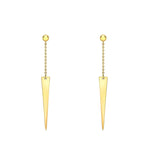 Brent Weatherall - 9ct Yellow Gold Pear Drop Stud Earrings