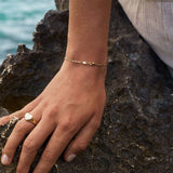 Edblad - Lucy Bracelet White & Gold