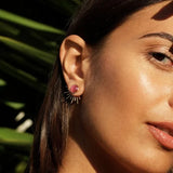 Edblad - Summit Studs Front & Back Pink Gold