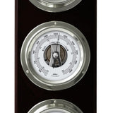 Fischer - 3 In 1 Weather Station Black Wood With Silver Detail