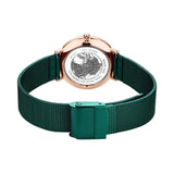 Bering - Ultra Slim Rose Gold/ Green Watch