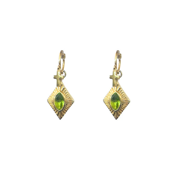Lindi Kingi - Sereno Sleepers | Peridot & Gold