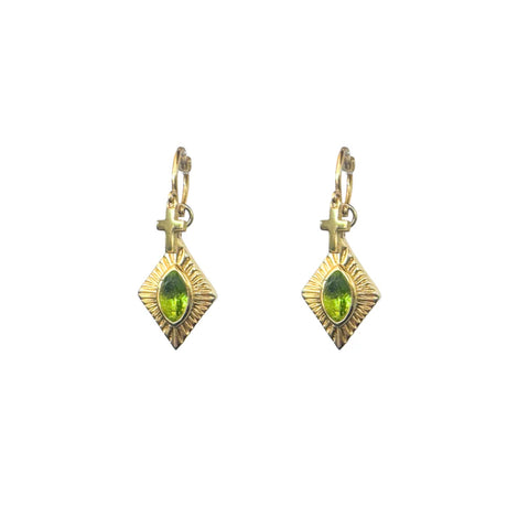 Lindi Kingi - Sereno Sleepers | Peridot & Gold