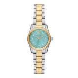 Michael Kors - Lexington Round Blue Dial Watch