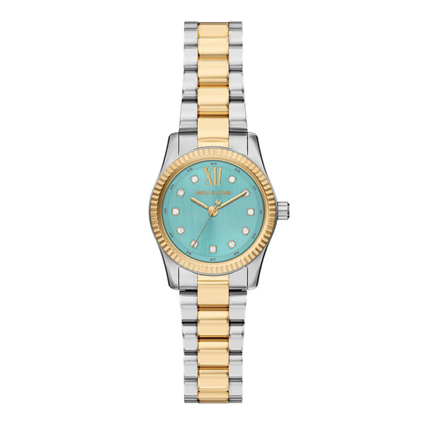 Michael Kors - Lexington Round Blue Dial Watch