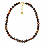 Fabuleux Voux - Tigers Eye Polished Necklace