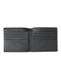 Cudworth - Carbon Fibre Leather Wallet in Black