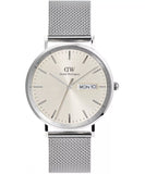 Daniel Wellington - Classic Day Display Full Silver Watch