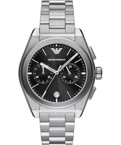 Emporio Armani - Chronograph stainless steel watch