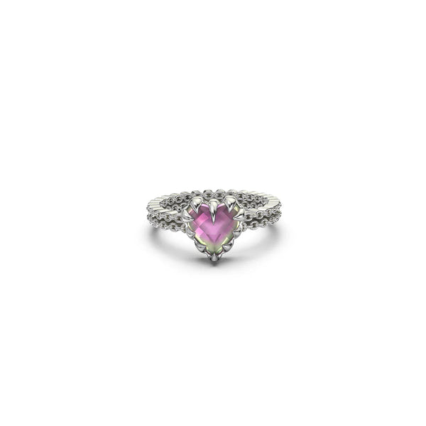Stolen Girlfriends Club - Mini Claw Ring Mystic Quartz