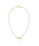 Stolen Girlfriends Club - Sentimental Script Necklace Gold Plated