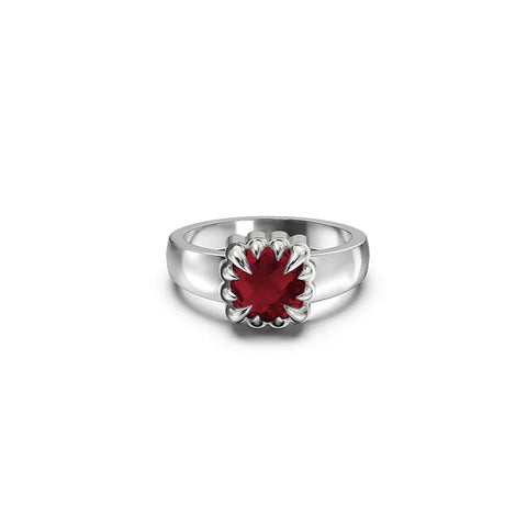Stolen Girlfriends Club - Baby Claw Ring Garnet