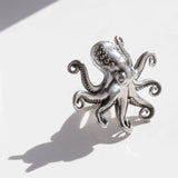 Nick Von K - Kraken Octopus ring in Sterling Silver