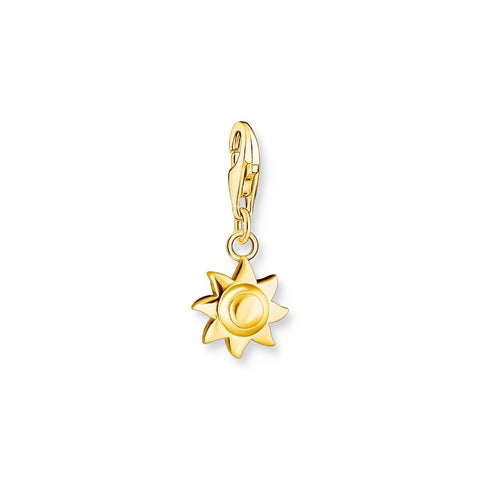 Thomas Sabo CHARMIST - Yellow Gold Plated Sun