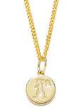 Karen Walker - Runaway Stamp Charm 9ct Yellow Gold