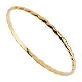 Najo - Vinery Bangle 65mm Gold Plated