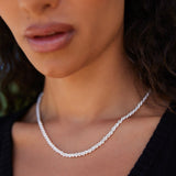 Najo - Twine Sterling Silver Rope 45cm