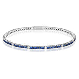 Georgini - Milestone Blue Cubic Zirconia Tennis Bracelet