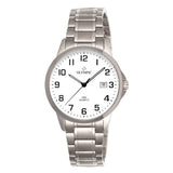 Olympic - Titanium 12 Figure White Dial Watch