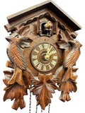 Hekas Quartz Cuckoo Clock Walnut Colour
