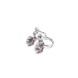 Stolen Girlfriends Club - Love Claw Anchor Earrings Mystic Quartz