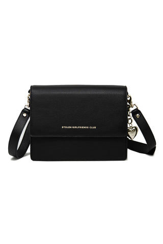 Stolen Girlfriends Club - Big Trouble Bag Pebbled Leather Gold