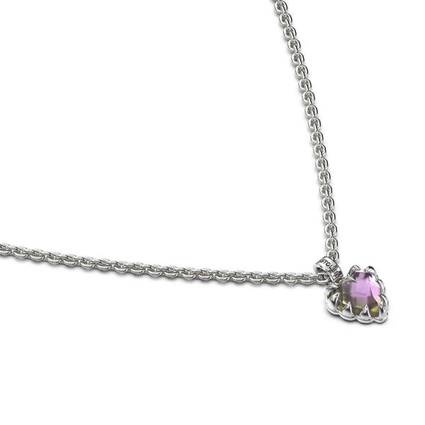 Stolen Girlfriends Club - Mini Love Claw Necklace Mystic Quartz