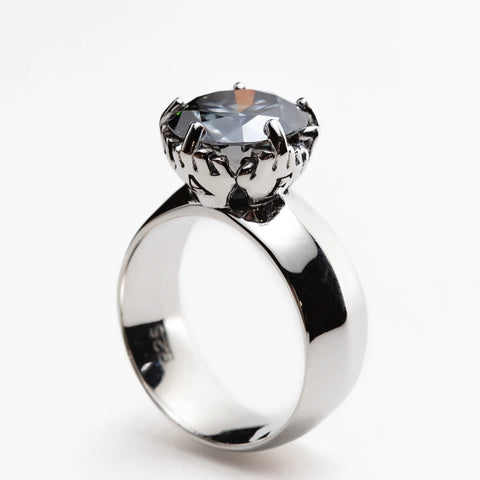 Nick Von K - IDGAF Ring in Moissanite