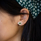 Nick Von K - Pounamu Eye Candy Stud Earrings