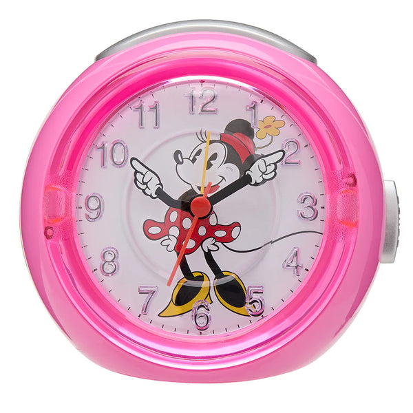 Disney - Minnie Mouse Alarm Clock 120mm Pink