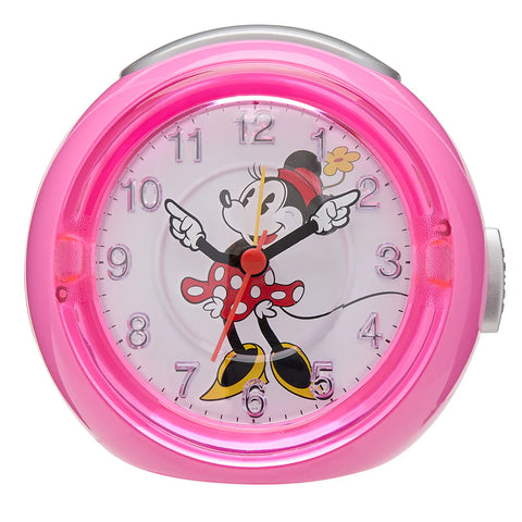 Disney - Minnie Mouse Alarm Clock 120mm Pink