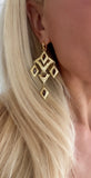 Lindi Kingi - Sagrada Earrings | Espresso & Gold
