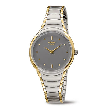 Boccia - Ladies Boccia Two Toned Titanium Watch