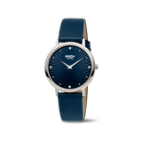 Boccia - Titanium Watch With Blue Strap And Dial