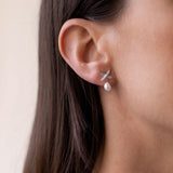 Boh Runga - Feather Kisses Pearl Studs