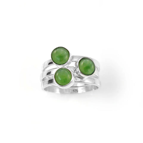 Nick Von K - Pounamu 3 Muses Ring